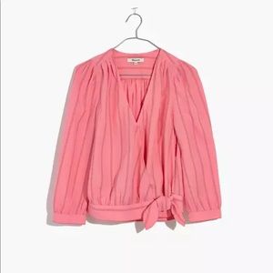 NWT Madewell wrap top